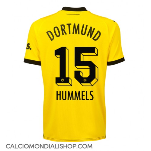 Maglie da calcio Borussia Dortmund Mats Hummels #15 Prima Maglia Femminile 2023-24 Manica Corta